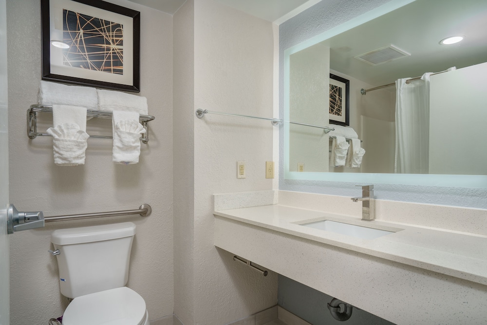 Business Suite, 1 King Bed, Non Smoking, Refrigerator & Microwave photo 2