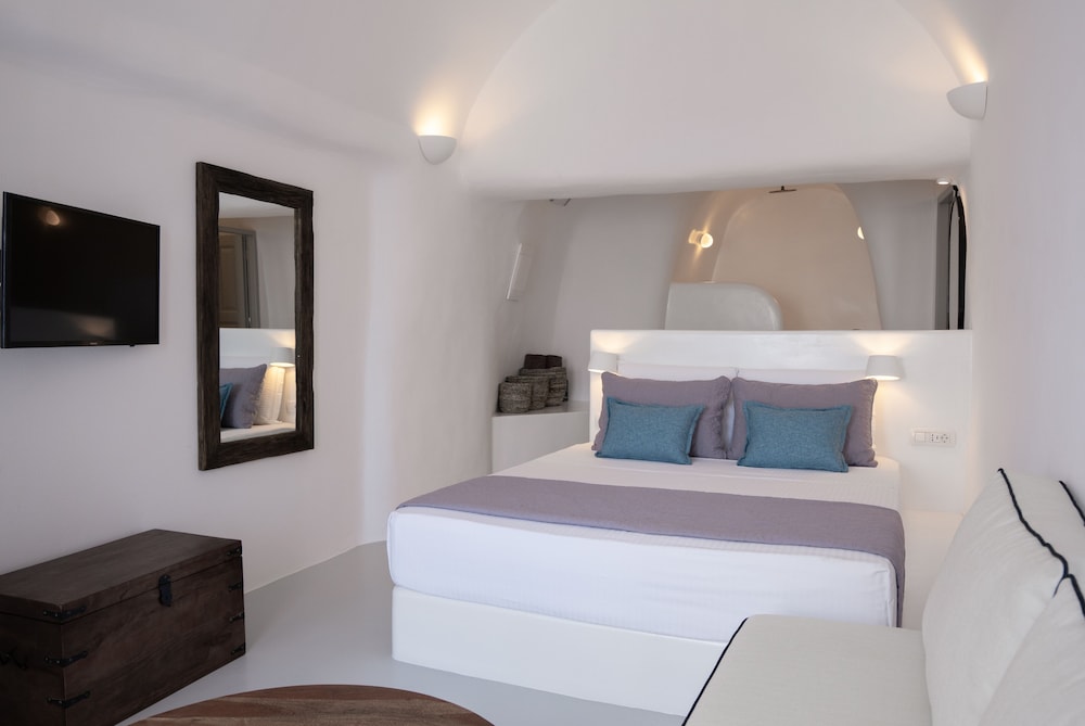 Suite Junior, balcone (Outdoor Plunge Pool, Caldera View)