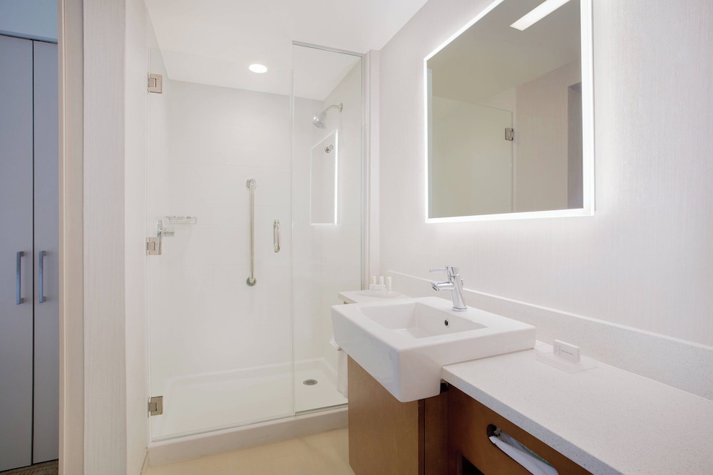 Suite, 1 King Bed with Sofa bed (Hearing Accessible)