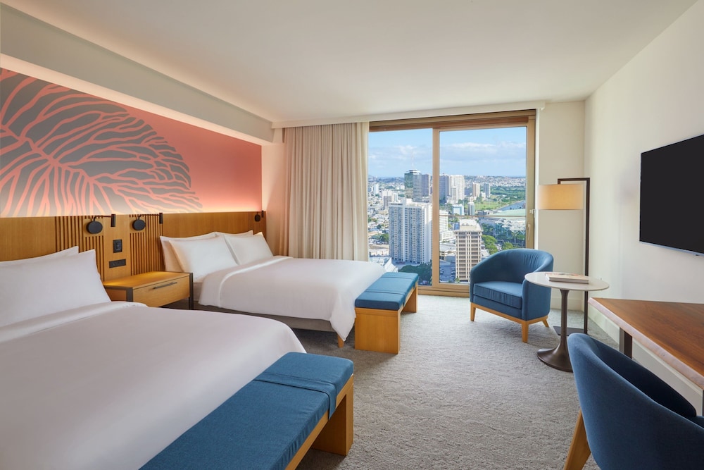 Room, 2 Queen Beds, Partial Ocean View (Hearing Accessible) - Photo 3