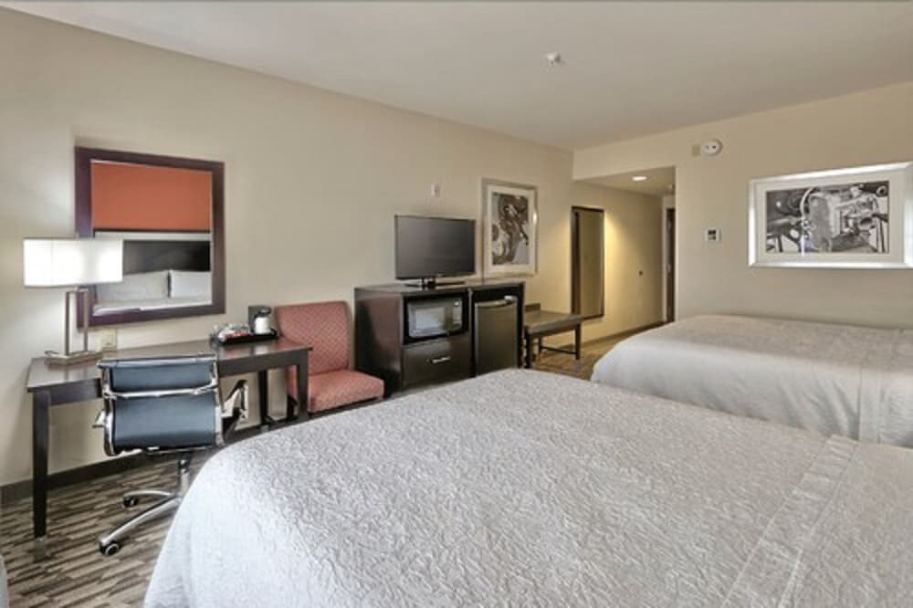 Room, 2 Queen Beds, Refrigerator & Microwave photo 3