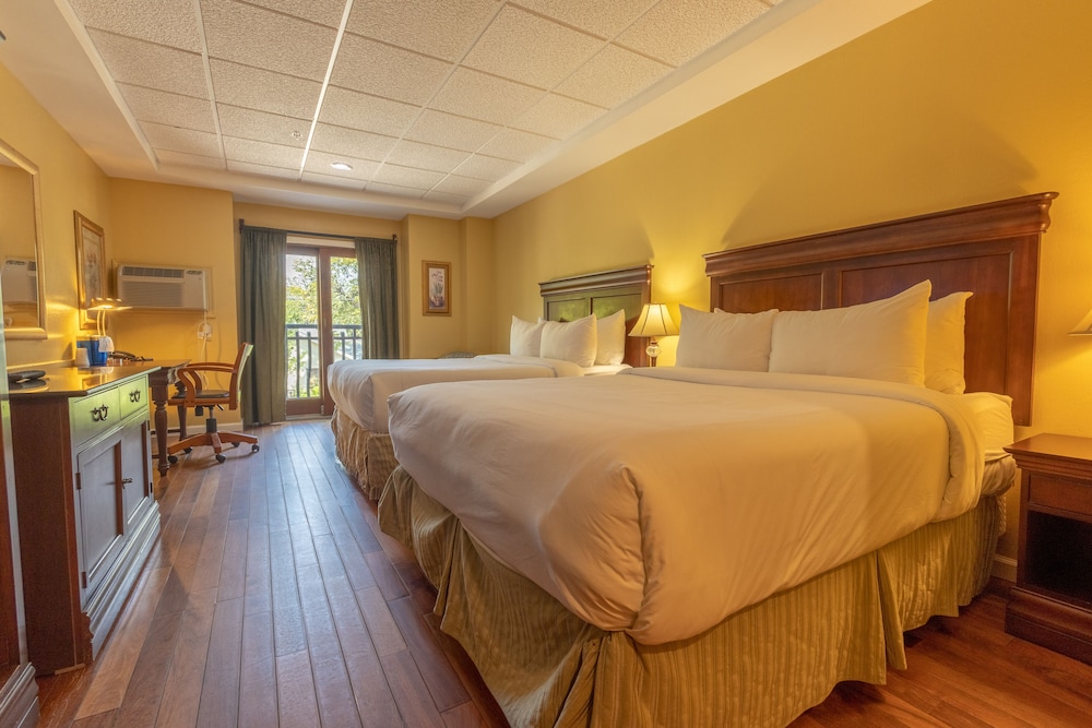 Standard 2 Queen Bed with a residential view