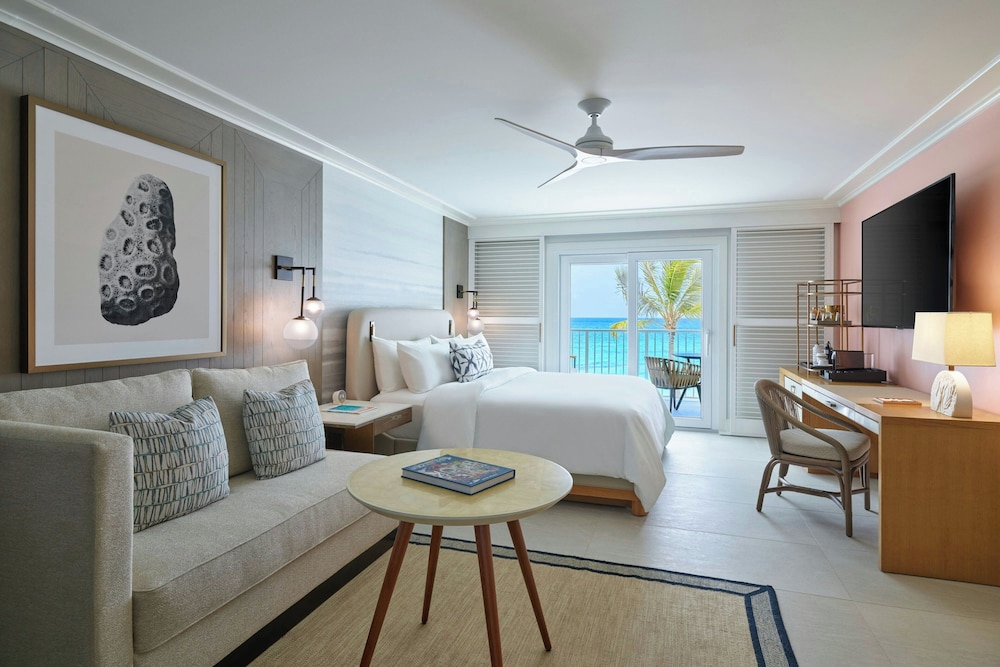 Room, 1 King Bed With Sofa Bed, Patio, Ocean View (mobility/hearing Access, Roll-in Shwr)