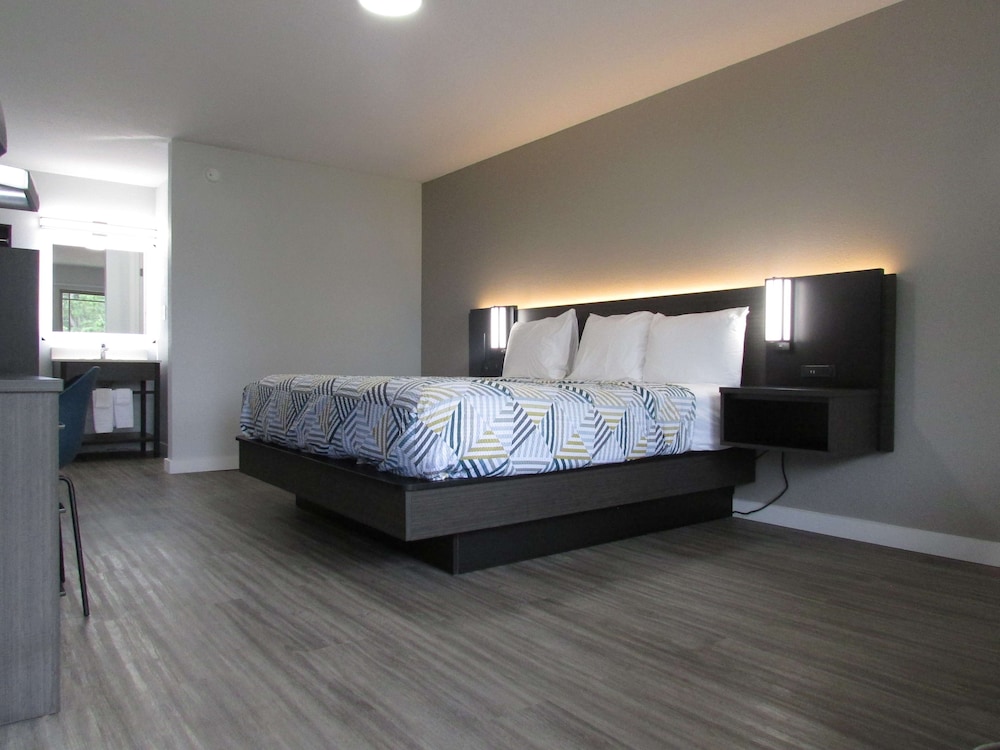 Standard Room, 1 King Bed, Non Smoking, Refrigerator & Microwave - Photo 2