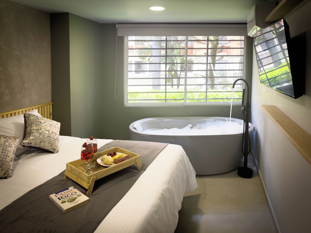 Comfort Studio, 1 Queen Bed, Bathtub, Garden View