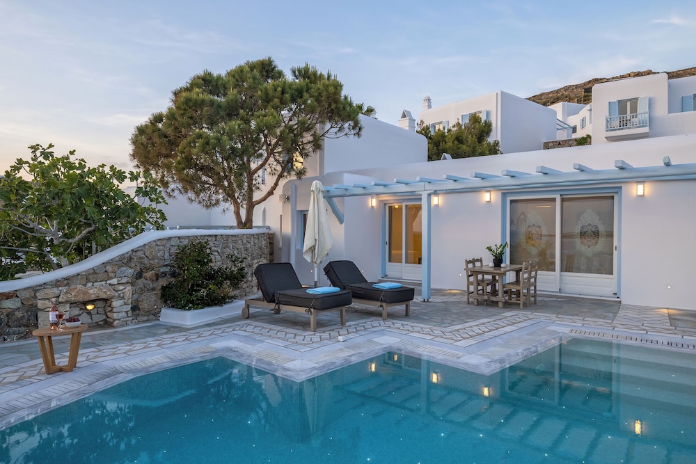 Delos Two Bedroom Villa with Private Pool & Sea View - Photo 15