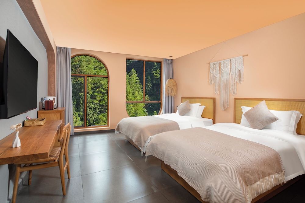 Basic Twin Room, Non Smoking, Mountain View