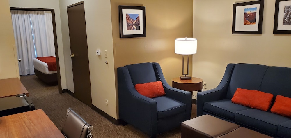 Suite, 1 King Bed, Living Room, Sofa , Chair, Non Smoking photo 3
