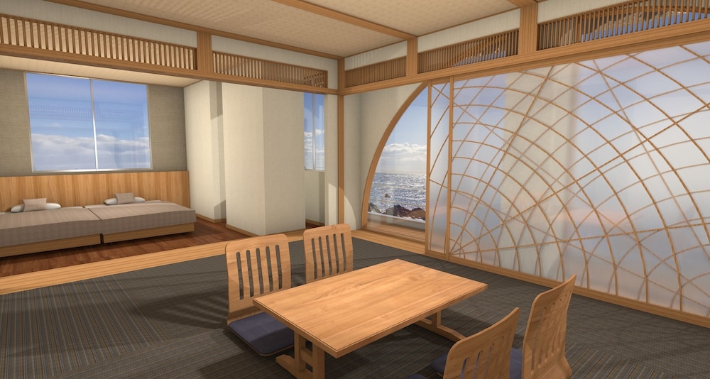 Suite Japanese-Western Room with terrace and Shigaraki-yaki open-air bath, Non smoking