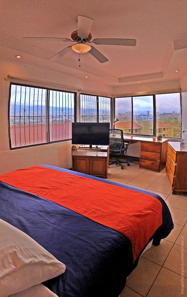 Panorama-Suite, 1 Schlafzimmer, Küche, Stadtblick