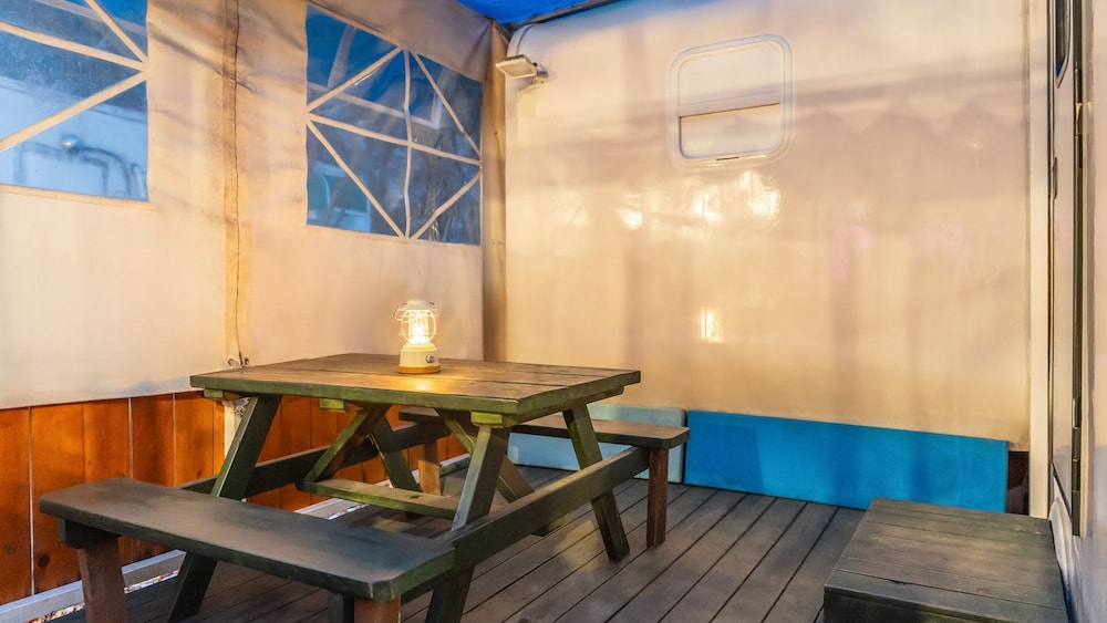 Basic Room, 1 Bedroom (Family Spa Caravan No. 4 (Spa/Random))