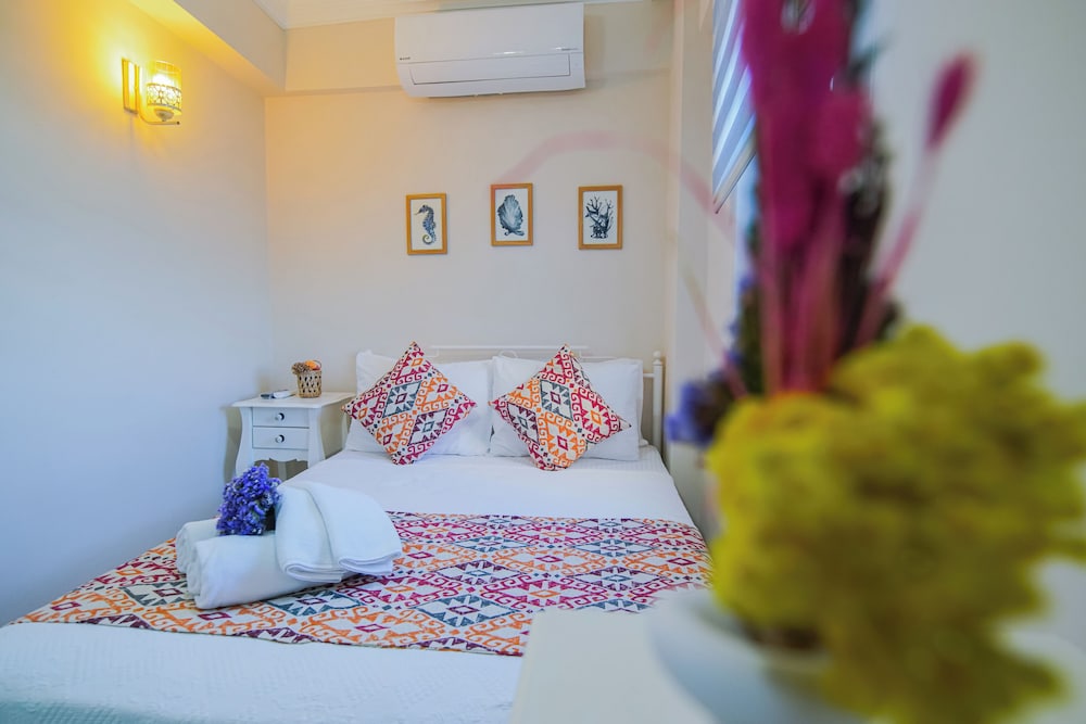 Small Double Bed Partial Sea View