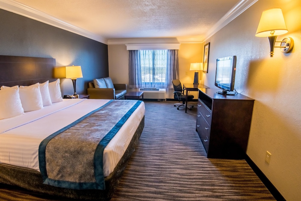 Standard Room, 1 King Bed, Non Smoking, Refrigerator & Microwave - Photo 2