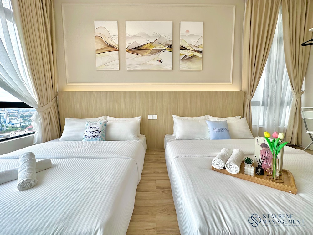 Comfort Studio, 2 Queen Beds, City View thumbnail 5