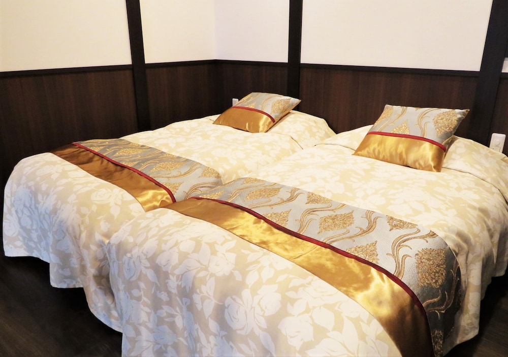 Japanese Western Room, Deluxe Twin (with circulation type stone bath, No Mountain View), Non Smoking