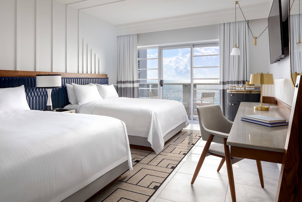 Premium Room, 2 Queen Beds, Ocean View (Mobility/Hearing Accessible, Tub) - Photo 4