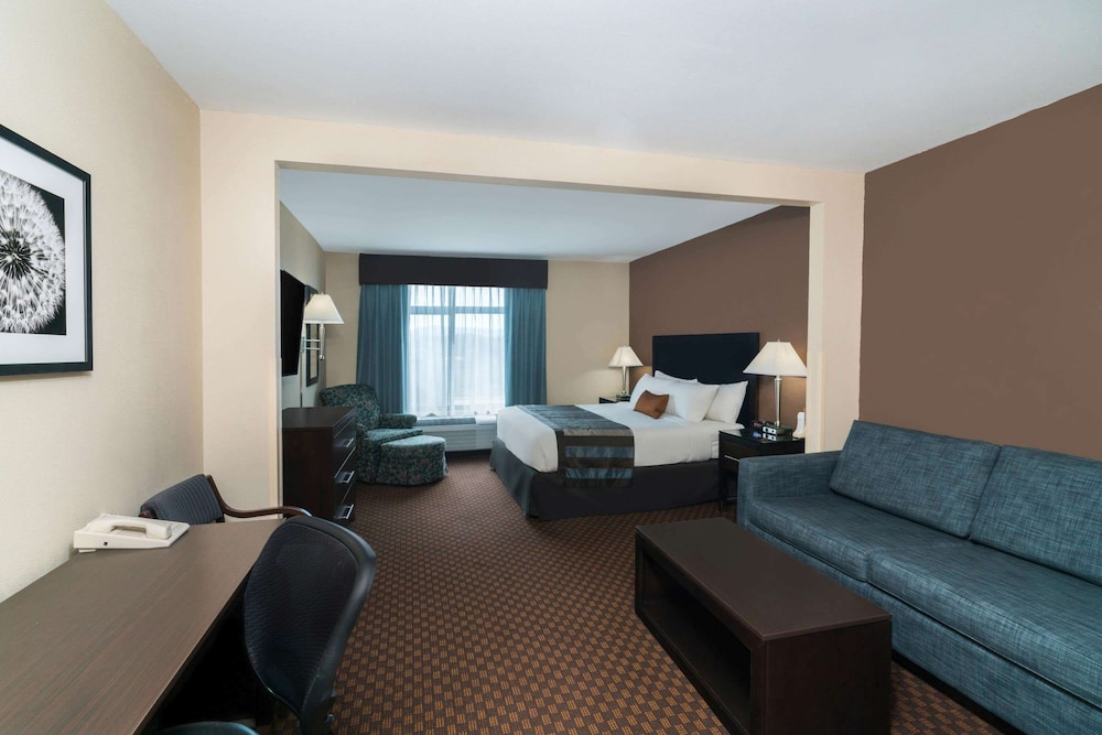 Suite, 1 King Bed, Refrigerator photo 2
