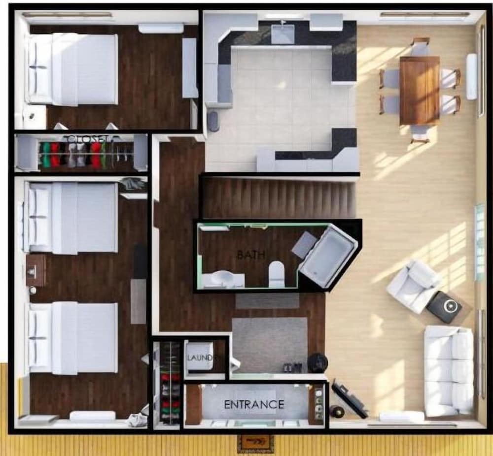 House, 3 Bedrooms, Bay View photo 3