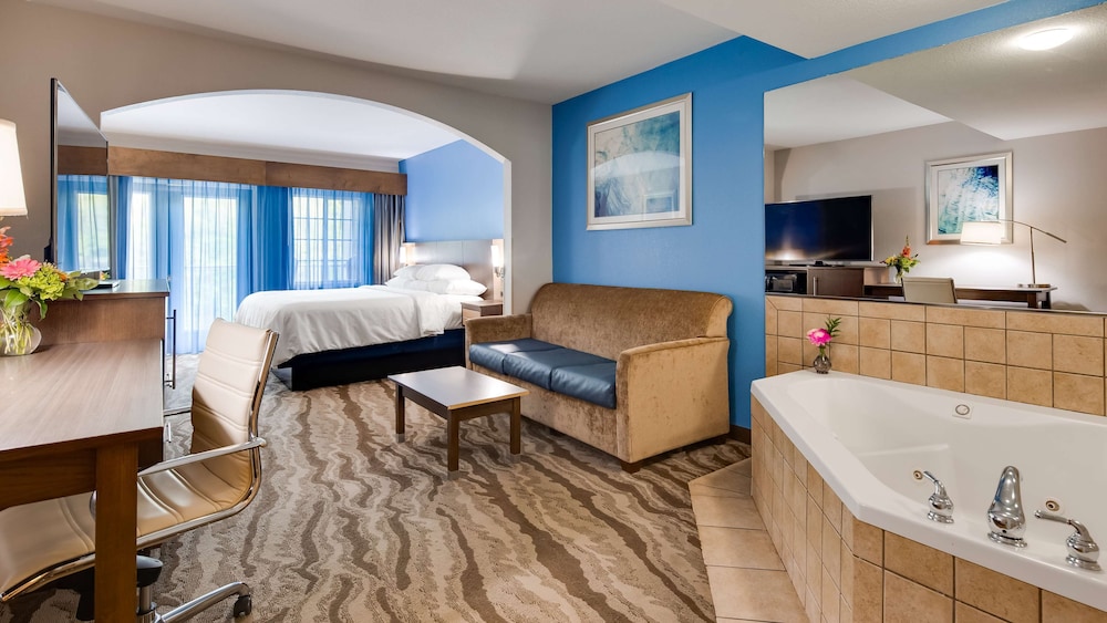 Suite, 1 King Bed, Jetted Tub, River View (with Sofabed) photo 1