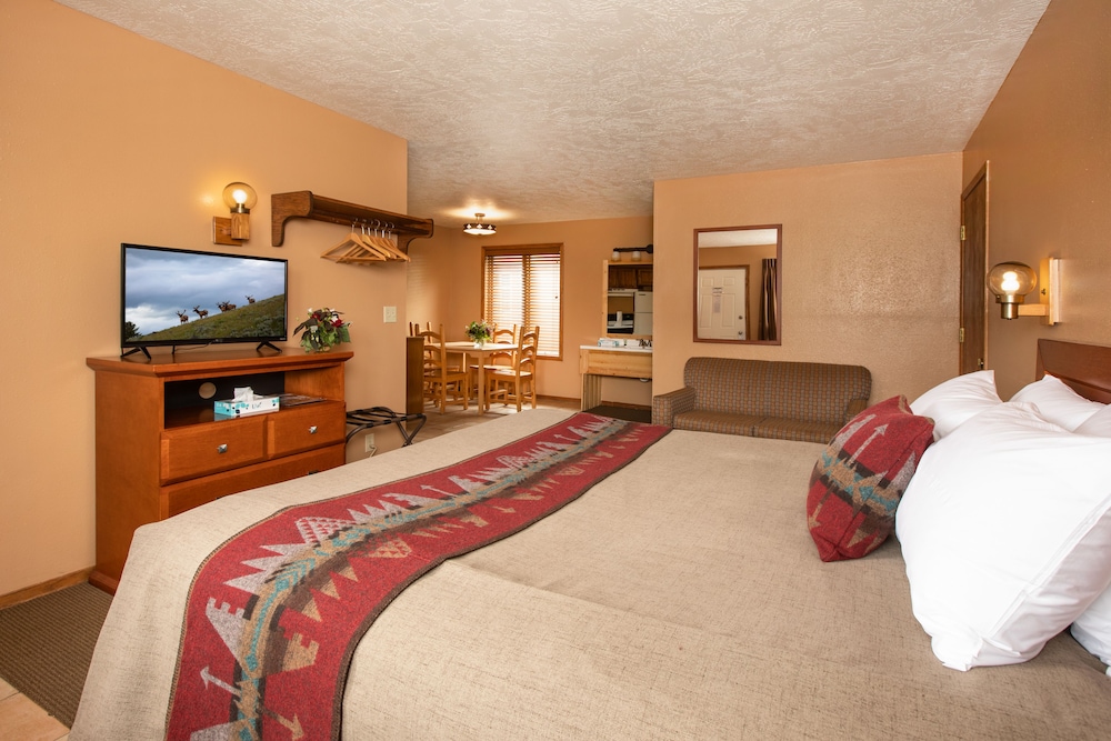 Room, 1 King Bed, Kitchen, Mountain View photo 1