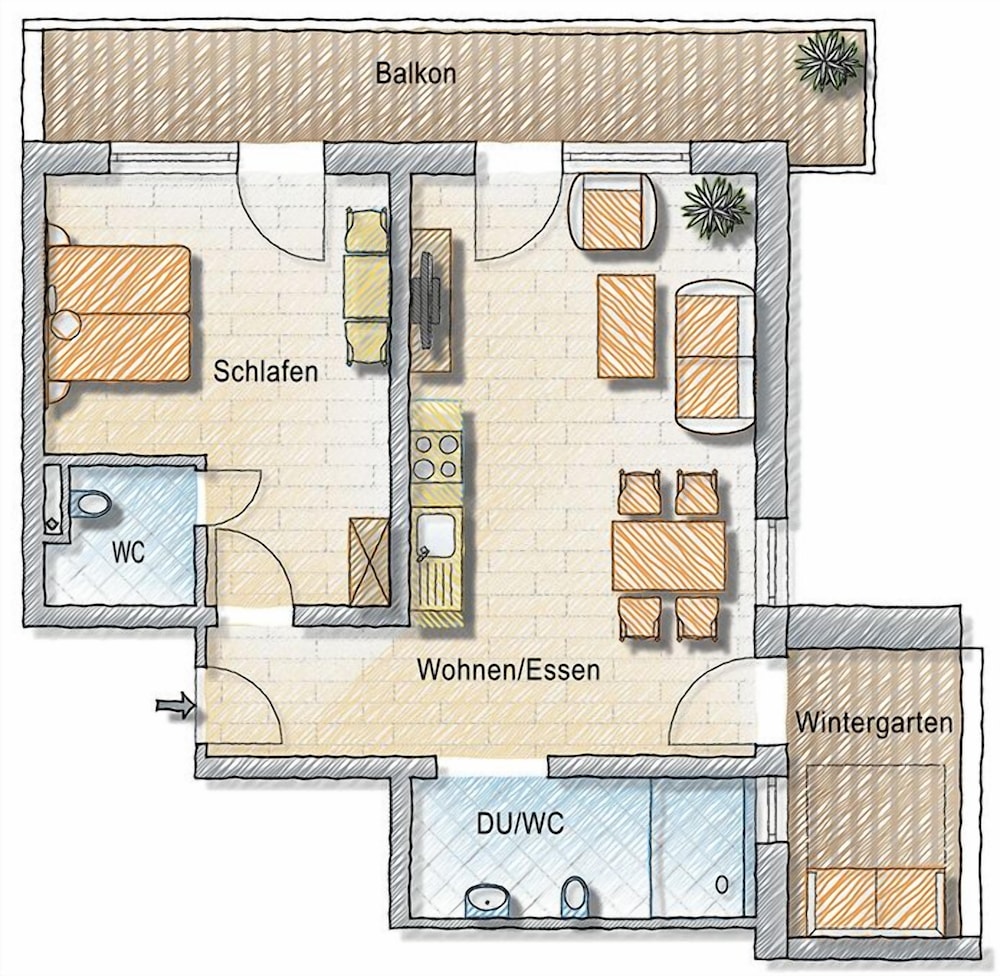 ALP-CHALET Ferielejligheder Kleinwalsertal, Billede 9