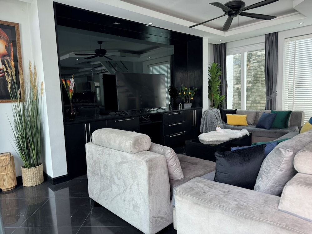 Three-Bedroom Villa with Private Pool and Garden