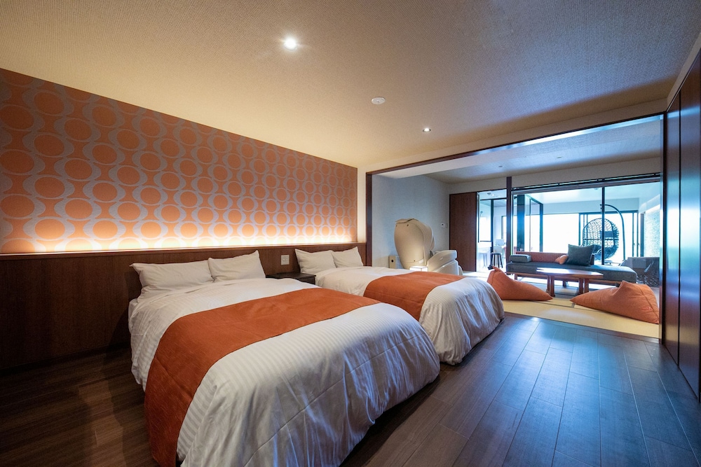 Comfort Twin room  with Terrace & Open-Air Bath (Tougetu) Non Smoking