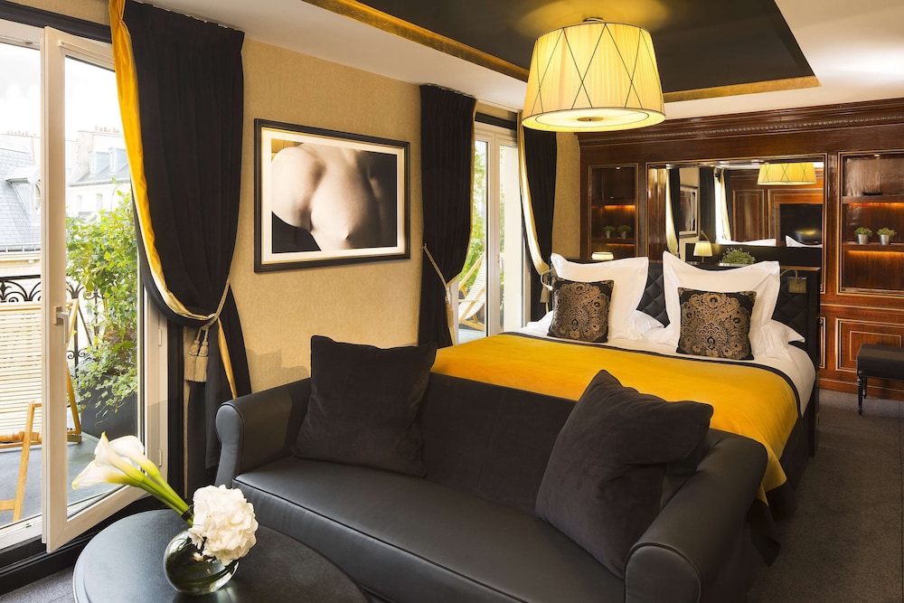Le Belmont Paris bedroom photo