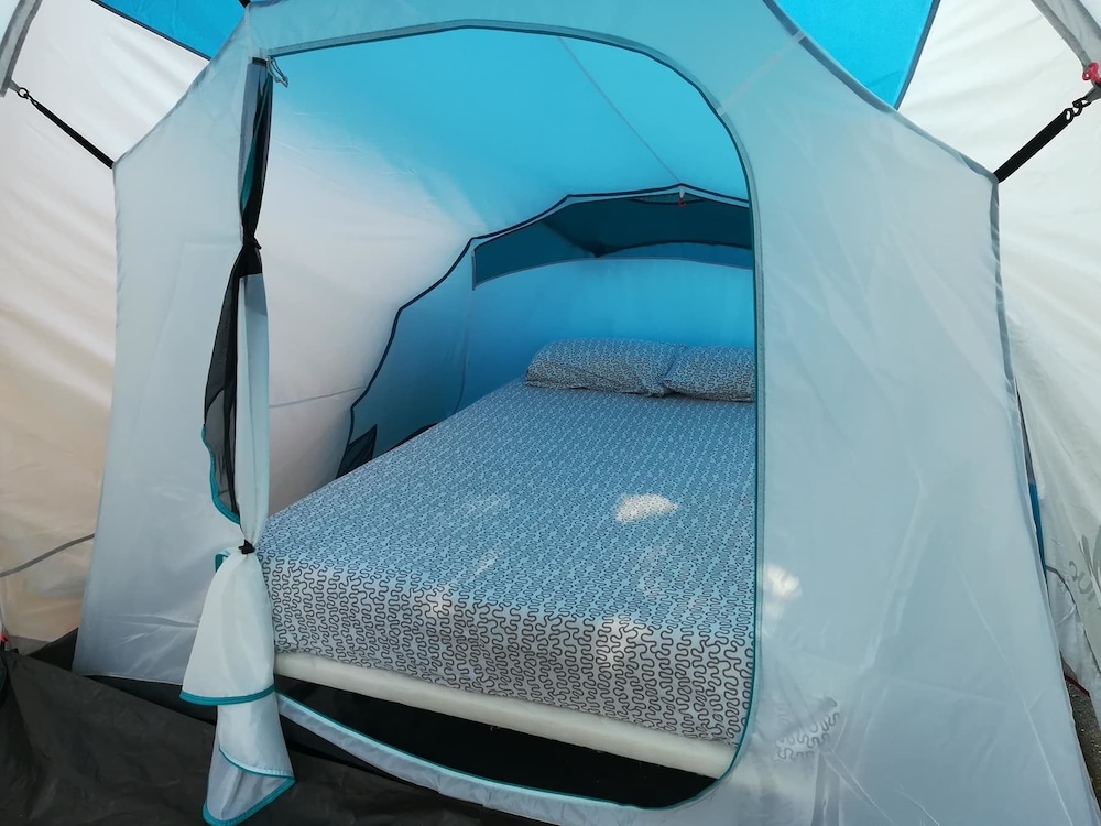 Basic Tent, 1 Double Bed, Accessible, Pool View photo 3