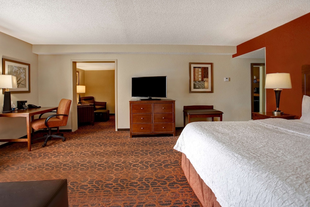 Suite, 1 King Bed, Non Smoking, Refrigerator & Microwave - Photo 5