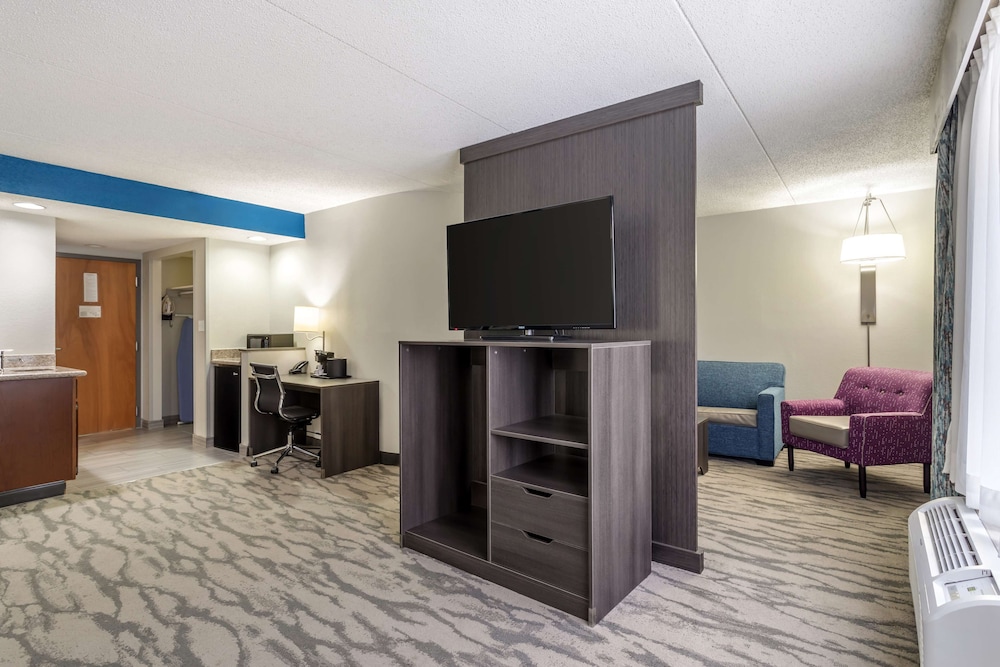 Suite, 1 King Bed, Non Smoking, Refrigerator & Microwave (Living Room;with Sofabed) - Photo 3