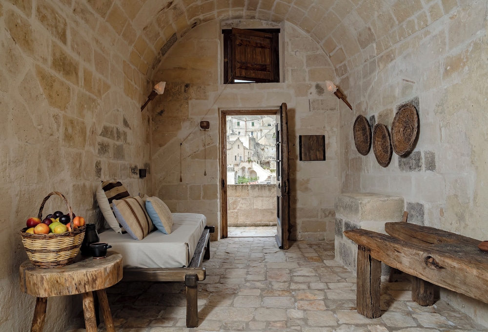 Enotrian Dwelling 4 - in a cave with view of the Sassi