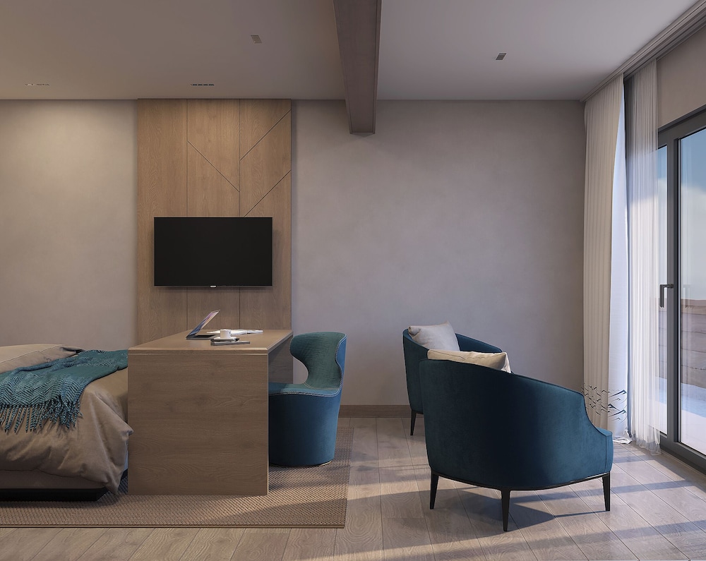 Luxury Studio Suite, 1 King Bed, Non Smoking, Mountain View