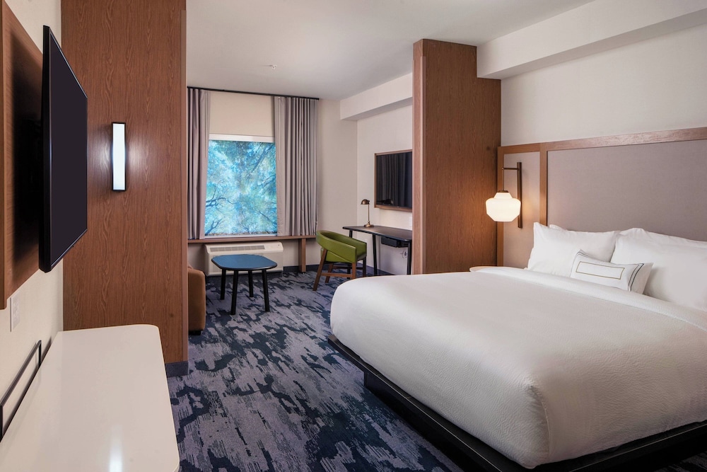 Suite, 1 King Bed with Sofa bed (Hearing Accessible)