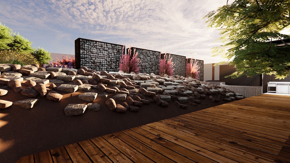 Comfort Room, Patio