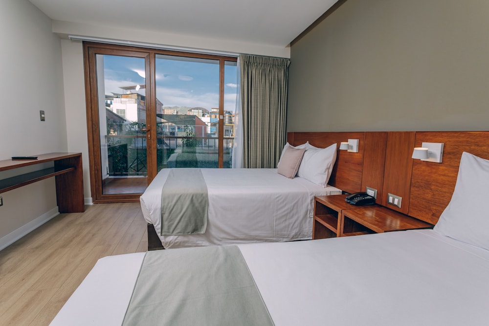 Superior Room, 2 Double Beds, Non Smoking, Garden View