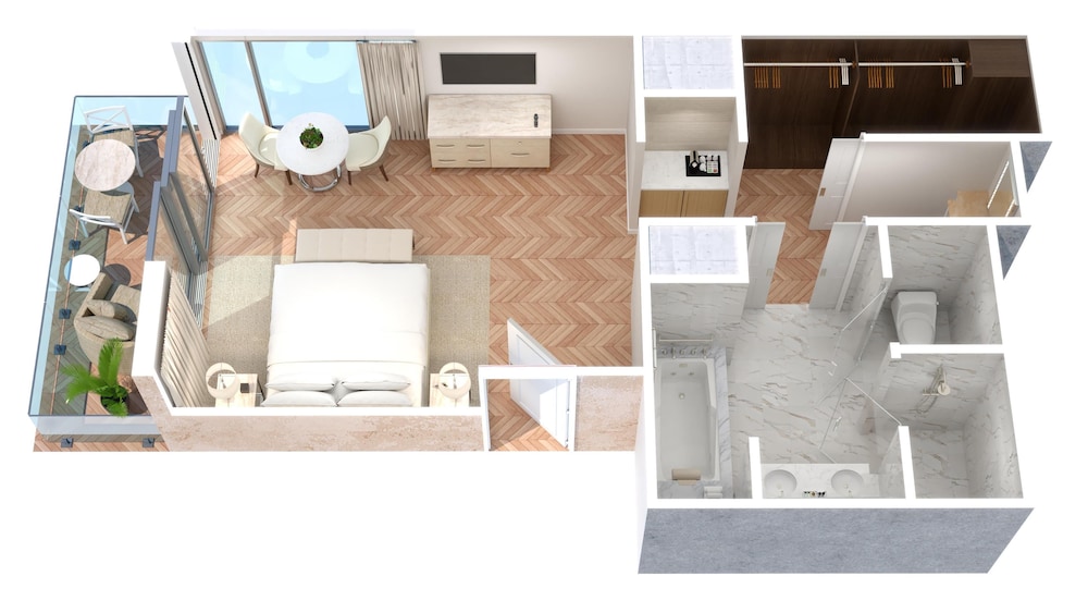Junior Suite, 1 King Bed, Ocean View