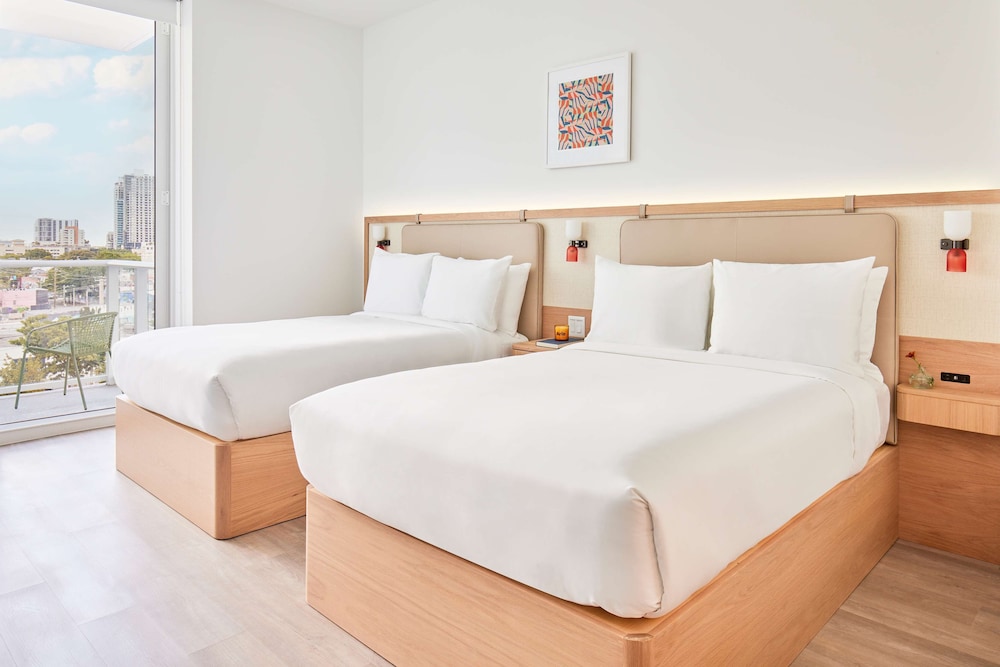 Room, 2 Double Beds, Balcony