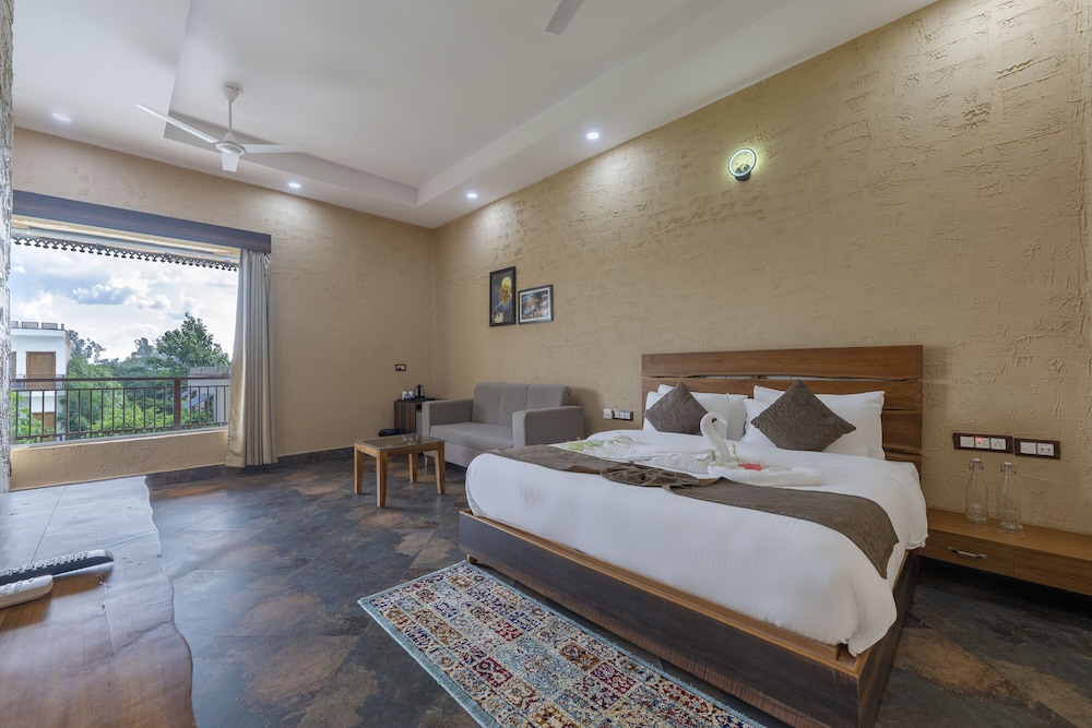 Superior Quadruple Room, 2 Bedrooms, Balcony, Garden View