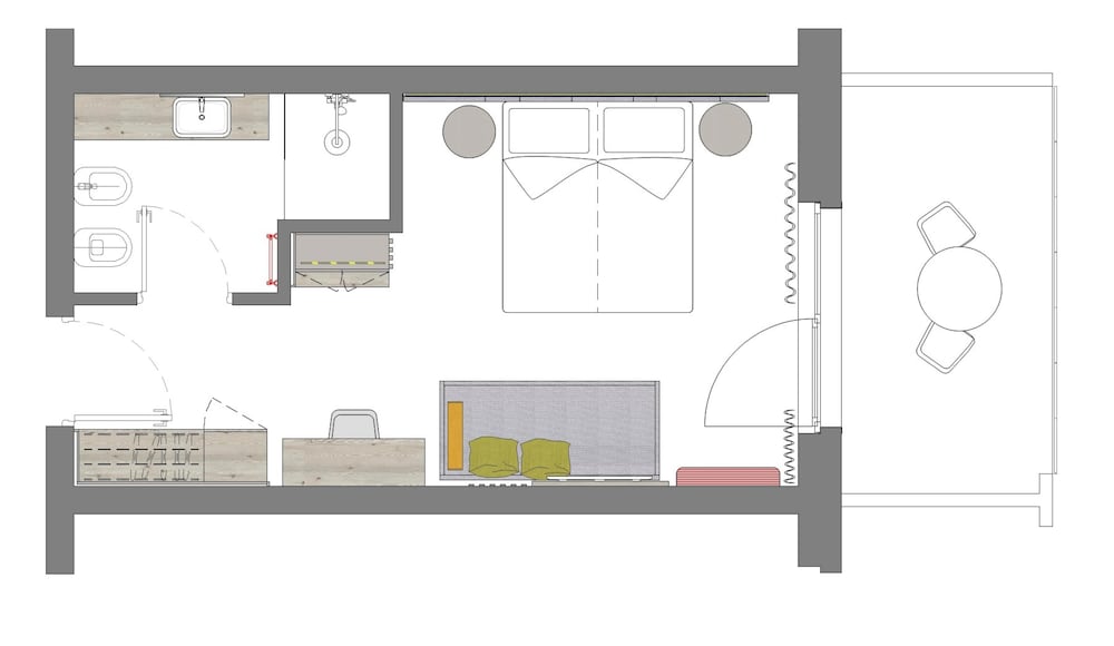 Junior Double Room, Balcony photo 3