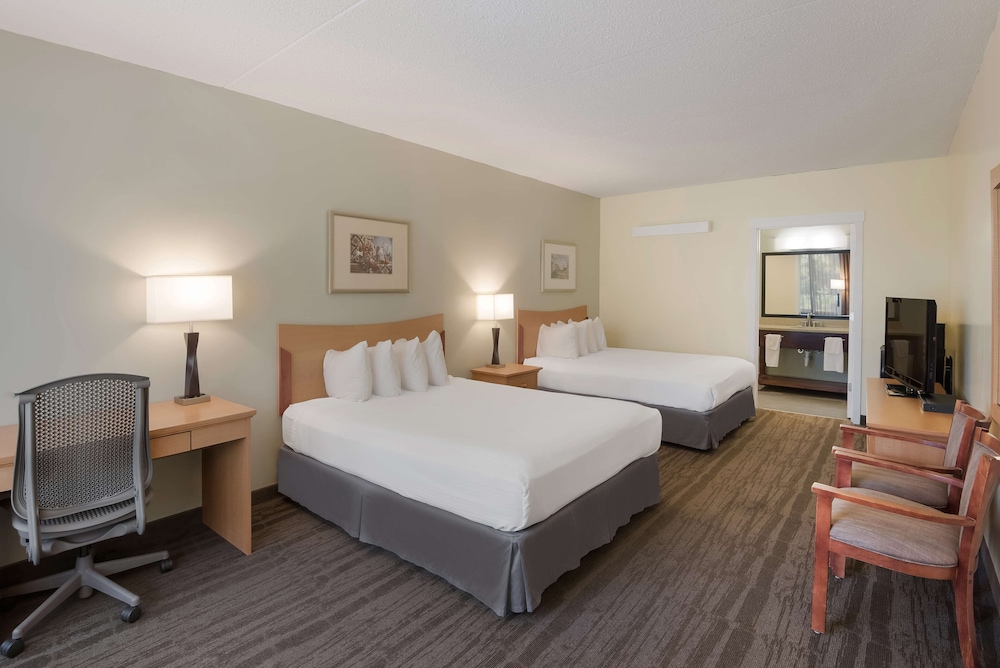 Standard Room, 2 Queen Beds, Non Smoking, Refrigerator & Microwave photo 3