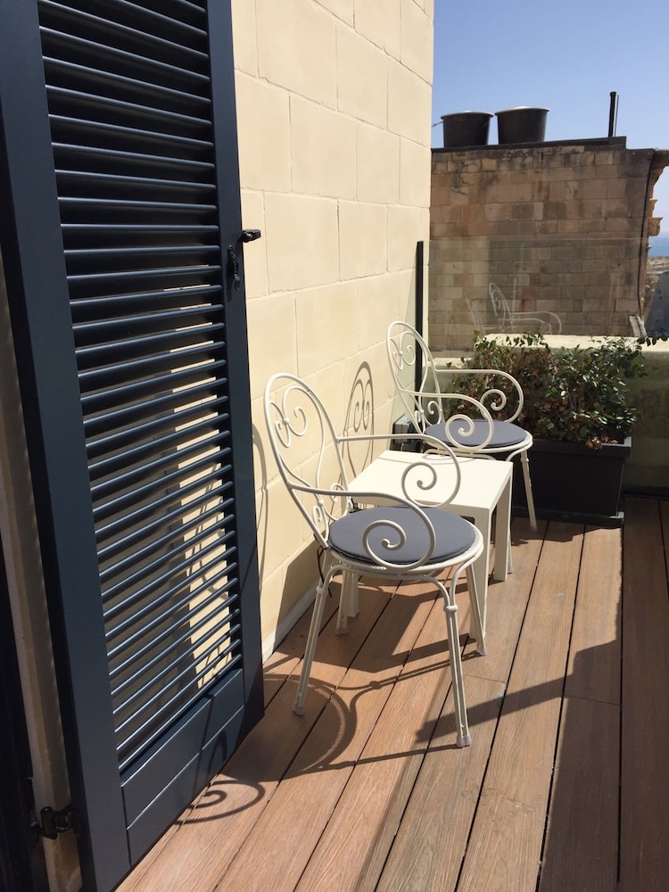 Superior Double or Twin Room, Terrace, Partial Sea View