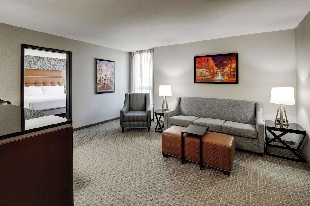 Suite, 1 King Bed with Sofa bed, Refrigerator & Microwave (Upper Floor, 2 Rooms, Sofabed) - Photo 1