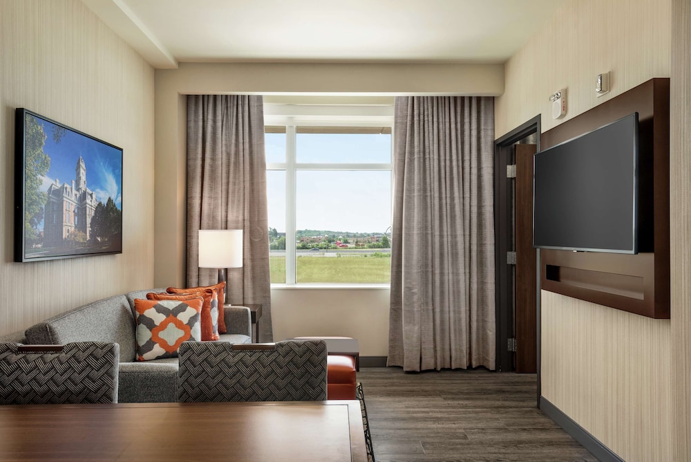 Suite, 1 King Bed, Accessible (Mobility&Hearing, Roll-in Shwr, 2 Rm) photo 1