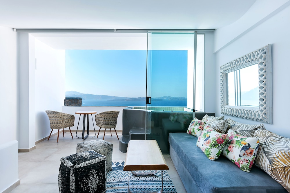 Maisonette Suite, Outdoor Hot Tub, Caldera View