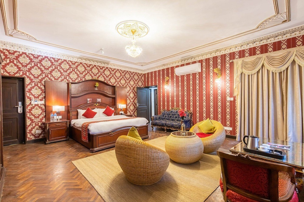 Deluxe Double or Twin Room, Balcony, Garden View