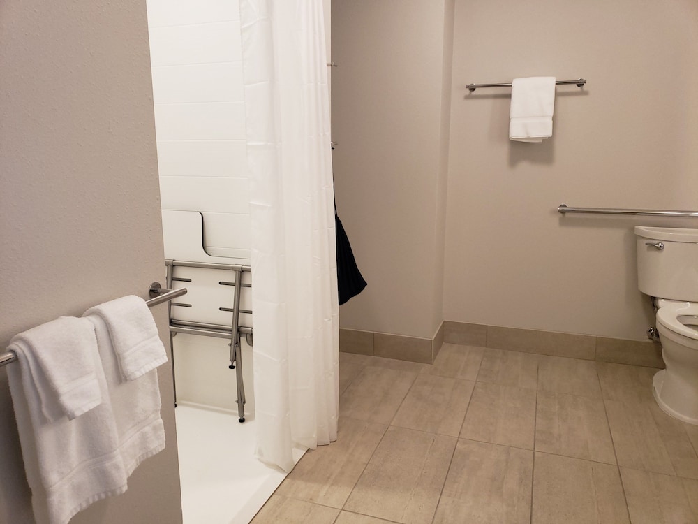 Suite, 1 King Bed, Mobility Accessible (Communications, Roll-In Shower)