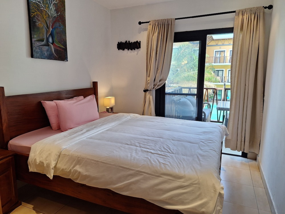 Comfort Apartment, 2 Bedrooms, Balcony, Pool View (B6- 1st Floor)