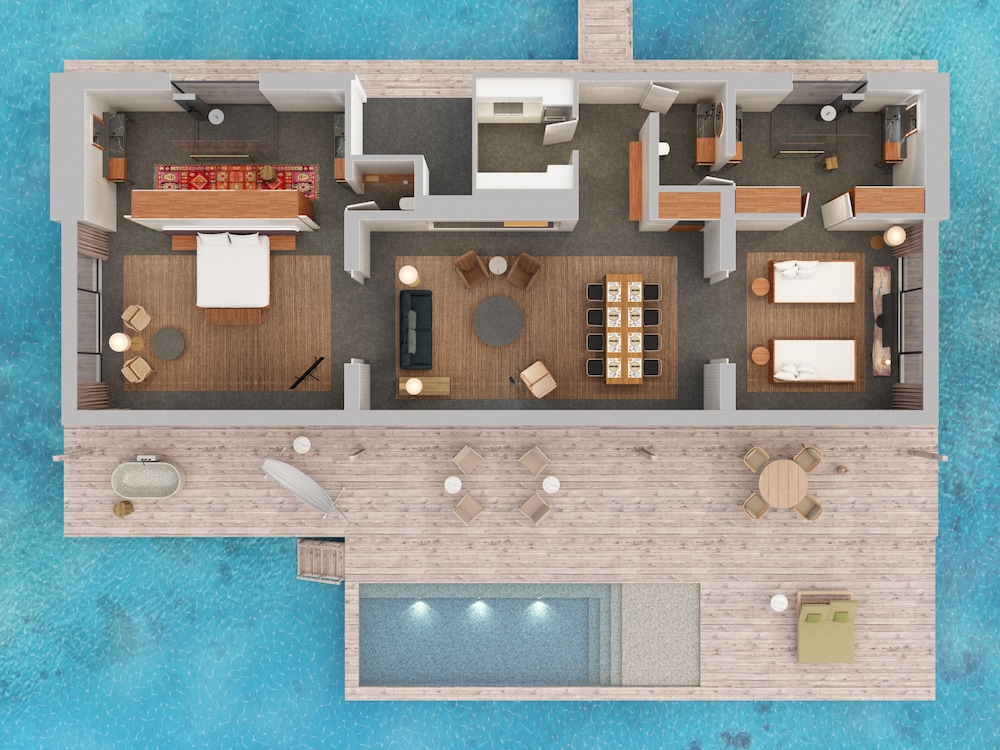 Villa, Multiple Beds (Sunset Water Pool Villa)