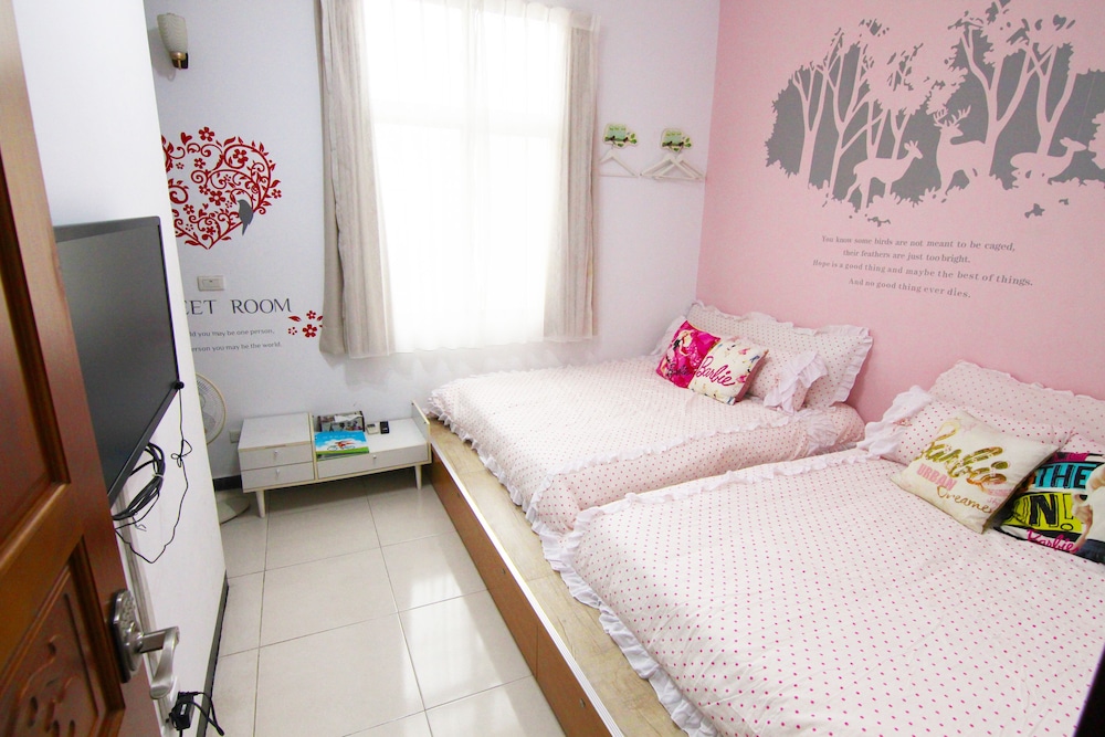Romantic Twin Room, 2 Double Beds